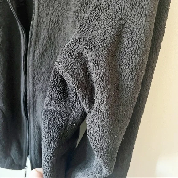 The North Face Oso Hooded Silken Fleece Full Zip Jacket Black S - Picture 8 of 16